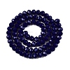 Opaque Solid Color Imitation Jade Glass Beads Strands EGLA-A044-P6mm-D07-3