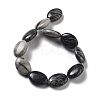 Natural Netstone Beads Strands G-P528-M13-01-3