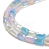Electroplate Glass Beads Strands EGLA-D030-08J-3