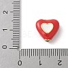 Brass Enamel Beads KK-P294-51G-01-3