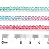 Transparent Painted Glass Beads Strands X1-DGLA-A034-T3mm-A11-3