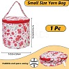 Polycotton Knitting Zipper Cylinder Bag AJEW-WH20011-19B-2
