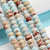 Synthetic Imperial Jasper Dyed Beads Strands G-D077-E01-02I-2