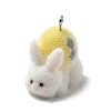 Easter Opaque Resin Pendants LS-RESI-F062-03E-1