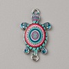 Alloy Enamel Connector Charms ENAM-WH0061-47I-1
