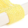 Baking Paint Transparent Glass Beads Strands DGLA-F029-J2mm-06-1