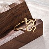 304 Stainless Steel Cuff Rings for Women RJEW-F175-01G-01-4