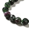 Natural Ruby in Zoisite Beads Strands G-I341-13B-4
