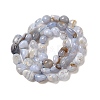 Natural Blue Lace Agate Beads Strands G-L608-A02-01B-3