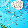 68Pcs 17 Styles Tibetan Style Alloy Pendants FIND-TA0006-19-8