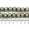 Handmade Gold Sand Lampwork Beads Strands LAMP-P062-01F-5