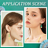 DIY Saint Patrick's Day Theme Dangle Earring Making Kits DIY-SC0024-74-5