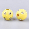 Plating Acrylic Beads PACR-S186-10mm-A09-2
