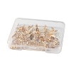 40Pcs 4 Size 304 Stainless Steel Stud Earring Findings STAS-YW0001-55-7