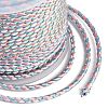 11M Polyester Braided Cord with Cotton Core & Metallic Thread OCOR-Z006-01-11-3