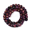 Natural Tiger Eye Dyed Beads Strands G-H028-A01-07-5