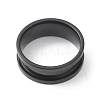 201 Stainless Steel Grooved Finger Ring RJEW-WH0004-32D-EB-2