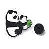 Mother and Son Panda Enamel Pin JEWB-A019-01C-3