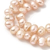 Natural Cultured Freshwater Pearl Beads Strands PEAR-A006-25A-4