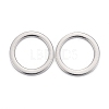 Brass Linking Rings KK-Y003-03C-S-2
