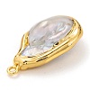 Natural Baroque Pearl Pendants KK-H745-02G-4