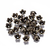 Tibetan Style Flower Alloy Bead Caps LS-TIBEP-S192-AB-NR-1