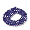 Electroplate Opaque Glass Beads Strands LS-EGLA-A035-P6mm-A09-2