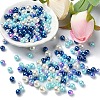 5 Colors ABS Plastic Imitation Pearl Beads KY-YW0001-63B-1