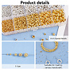   10 Styles Iron Spacer Beads IFIN-PH0002-20-4