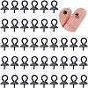 50Pcs Ion Plating(IP) 304 Stainless Steel Cup Pearl Peg Bails Pin Pendants STAS-UN0038-01-1
