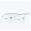 Tarnish Resistant 304 Stainless Steel Earring Hooks STAS-I069-41-1