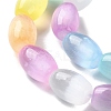 Macaron Color Natural Selenite Beads Strands X1-G-B102-A01-02-3