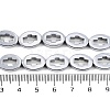 Electroplated Synthetic Non-magnetic Hematite Beads Strands G-K375-C01-02-4