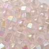 UV Plating Luminous Transparent Acrylic Beads OACR-P010-01C-3