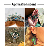 Transparent Resin Crystal AB Rhinestone Pendants Set RESI-TAC0002-46C-7