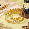 Crown Brass Ribbon for Lamp Cover Decoration AJEW-WH0348-381A-5