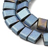 Electroplated Non-magnetic Synthetic Hematite Beads Strands G-C106-B01-02B-3