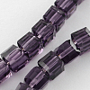 Glass Bead Strands GLAA-R041-8x8mm-19-1