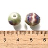 Vintage Style Glazed Ceramic Porcelain Beads PORC-H013-01-09-3