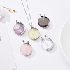 Rotatable Natural Quartz Perfume Bottle Pendants G-M362-01P-5