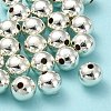 Eco-Friendly Brass Smooth Round Beads X-KK-D322-G-6mm-S-RS-1