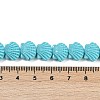 Synthetic Coral Dyed Carved Beads Strands X-CORA-K009-05A-08-3