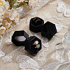 Polyester Velveteen Ring Storage Boxes CON-WH0123-28A-2