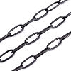 304 Stainless Steel Paperclip Chains CHS-F010-01B-B-01-2
