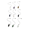 Natural & Synthetic Gemstone Pointed Dowsing Pendulums G-F763-05P-1