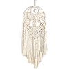 Round Cotton Macrame Wall Hanging PW-WG85736-01-1