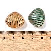 Spray Painted Opaque Acrylic Beads OACR-H054-17-3
