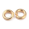Rack Plating Brass Open Jump Rings KK-O139-18K-G-2