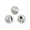 Anti-Tarnish Textured 316 Surgical Stainless Steel Beads STAS-M106-01A-P-1