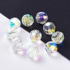 Imitation Austrian Crystal Beads SWAR-F021-4mm-540-1